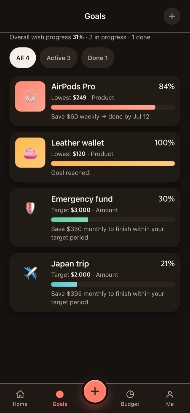 Wish Ring screen 2